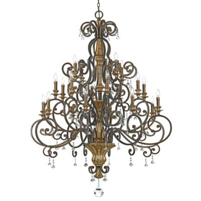 Marquette 3-Tier Chandelier by Quoizel - Starlight Lighting USA and Canada